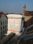 Levédett homlokzat sarki bástya, Kinizsi utca 12.