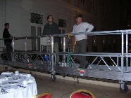 Corinthia Grand Hotel Royal átrium üvegtető belső oldali tisztítása