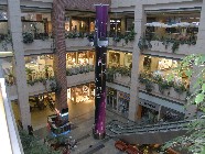 Üveg világító oszlop dekorálása (Westend)