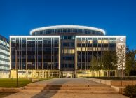 Ericsson Kutatóközpont díszvilágítás kiépítése